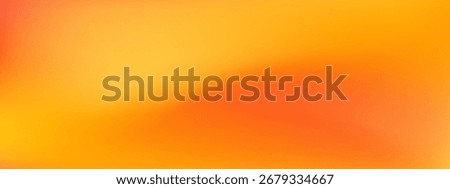 Simple autumn orange background  with soft, blurred warm colored mesh gradient background