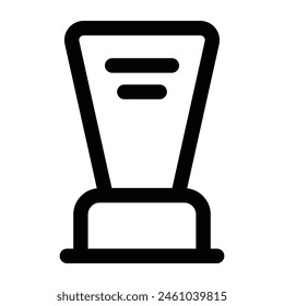Simple Award icon. The icon can be used for websites, print templates, presentation templates, illustrations, etc	
