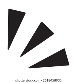 Simple awareness three line icon