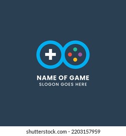 Simple and awesome minimalist branded logo for a video game