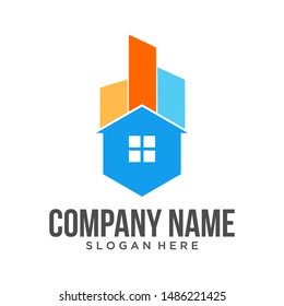 simple b realty logo design