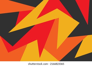 Simple background with abstract colorful geometric pattern. Abstract interior wallpaper