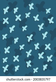 Simple background with abstract cross pattern