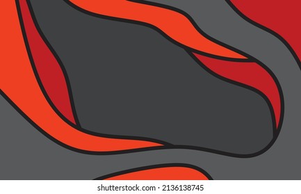 Simple background with abstract wavy lines pattern and with some copy space area