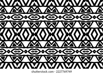 simple background. black and white seamless pattern