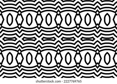 simple background. black and white seamless pattern