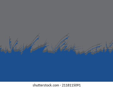 Simple background with blue grunge pattern and some copy space area