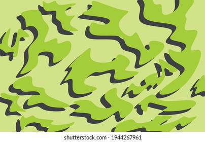 Simple background with camouflage pattern