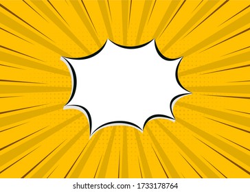 Simple background with a cartoon concept