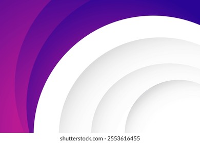 simple background with  circle layered element