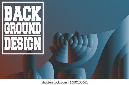 Simple Background with color gradations