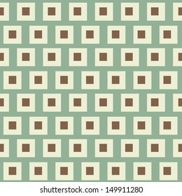 Simple background with colored squares. Vector Illustration. 