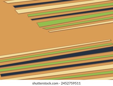Einfacher Hintergrund mit farbigen abstrakten Linien und Muster mit etwas Kopierbereich