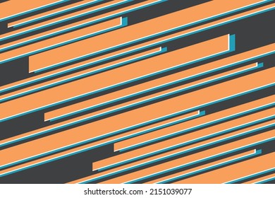 Simple background with colorful abstract striped lines pattern