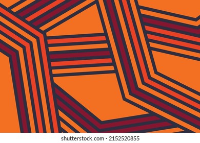 Simple background with colorful abstract striped lines pattern