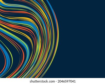 Einfaches Hintergrundbild mit Kreislinien-Muster