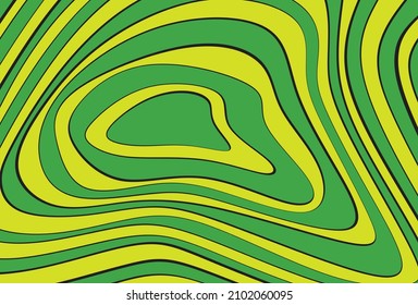 Fondo simple con un patrón de línea de contorno colorido