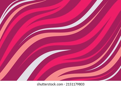 Simple background with colorful and gradient wavy lines pattern