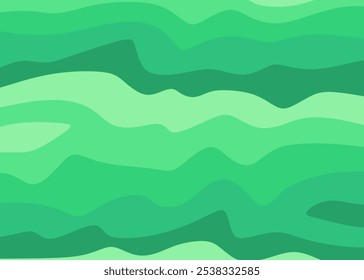 Simple background with colorful gradient wavy lines pattern