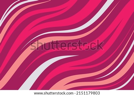 Simple background with colorful and gradient wavy lines pattern