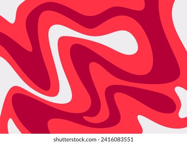 Simple background with colorful wavy lines pattern