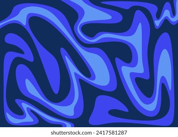 Simple background with colorful wavy lines pattern