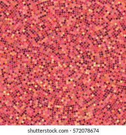 Simple background consisting of small pink circles, vector illustration