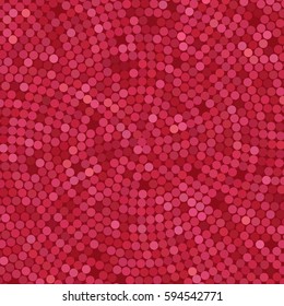 Simple background consisting of small pink circles, vector illustration