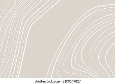 Simple background with contour line pattern and some copy space area