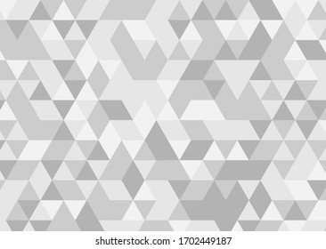 Simple background, cover, Wallpaper for web conferences, banners, leaflets, screensavers. Monochrome Geometric pattern with triangles. Scalable vector graphics.
