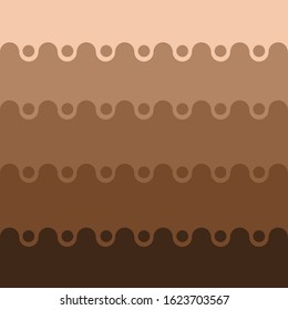 simple background cream chocolate vector design