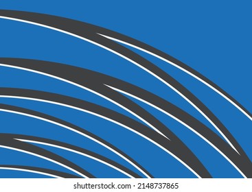 Simple background with curved slash line pattern and with some copy space area