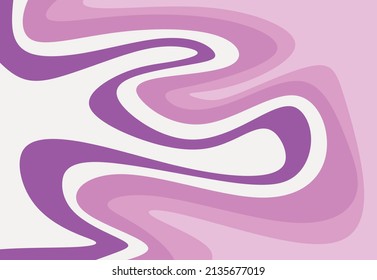 Simple background with cute wavy line pattern