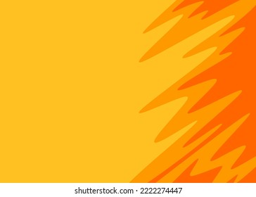 Simple background with cute wavy lines pattern and with some copy space area. Autumn themed background
