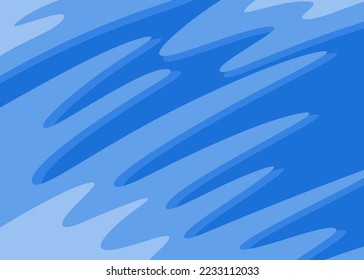 Simple background with cute wavy lines pattern