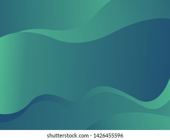 Simple background of dark green liquid