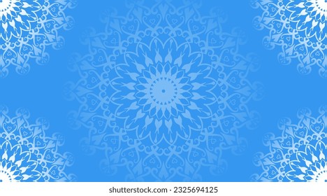 fondo sencillo, adorno decorativo de mandala