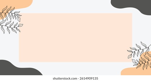 Simple Background Design Aesthetic Concept