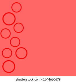 Diseño de fondo sencillo con una decoración circular