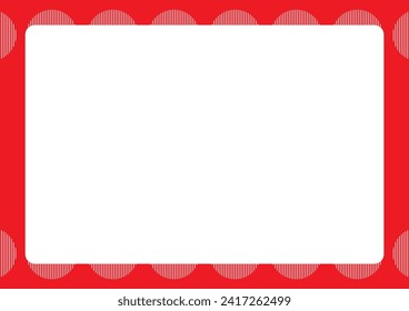 Simple background design with a circle motif