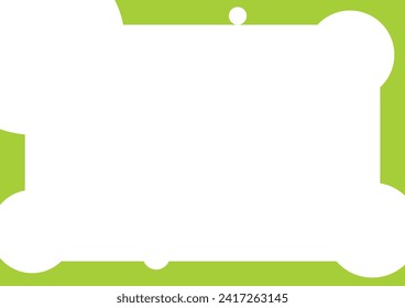 Simple background design with a circle motif