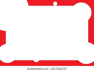 Simple background design with a circle motif