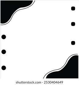 simple background design in soft, deep black, illustration