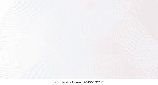 Simple background design with white line pattern (texture) in luxury pastel colour art modern abstract