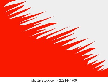 Simple background with diagonal jagged edge pattern and with some copy space area