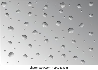 Simple background drop water with grey gradation. Can be used in cover design, book design, poster, cd cover, flyer, website backgrounds or advertising.