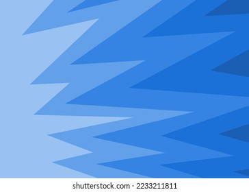 Simple background with exploding zigzag pattern