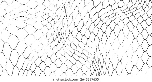 Fundo simples para as redes de pesca. Padrão perfeito para roupas esportivas ou gol de futebol, rede de voleibol, basquete de design de aros de arte simples