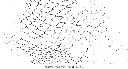 Fundo simples para as redes de pesca. Padrão perfeito para roupas esportivas ou gol de futebol, rede de vôlei, arte de design de basquete
