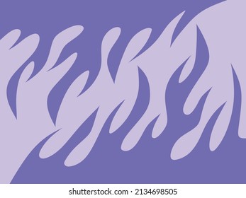 Simple background with flame pattern